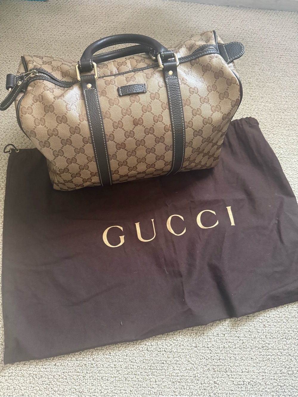 Gucci GG Monogram Boston handbag